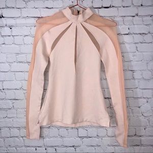 Free People | Mesh Cut Out Athletic Top